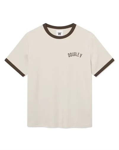 Wood Wood - WWParker Arhie T-shirt - Silver Birch